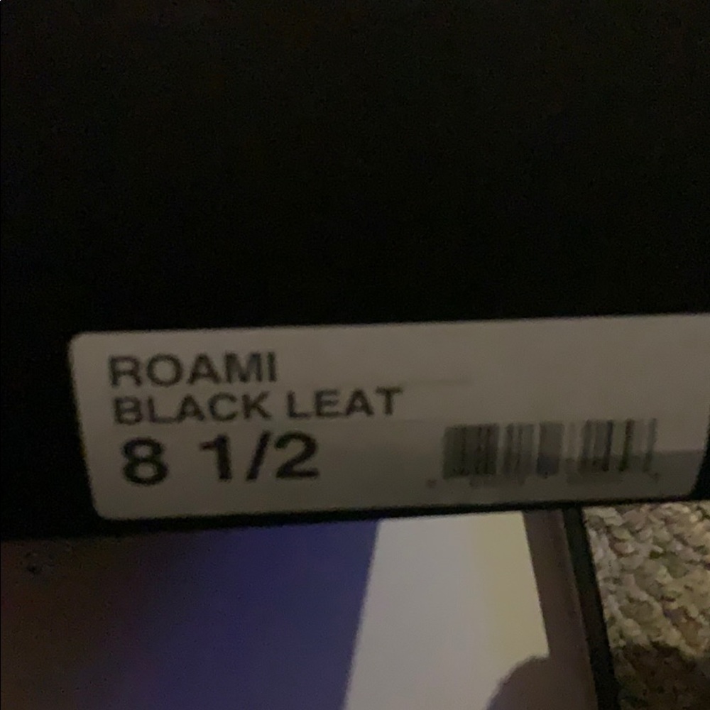 Steve Madden Roami black leather ankle boots